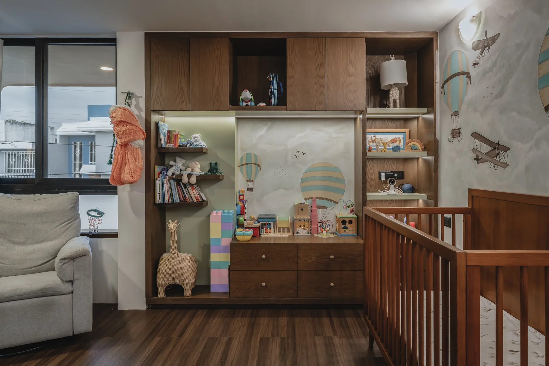 Casa Singular — detalle 7 de carpintería a medida